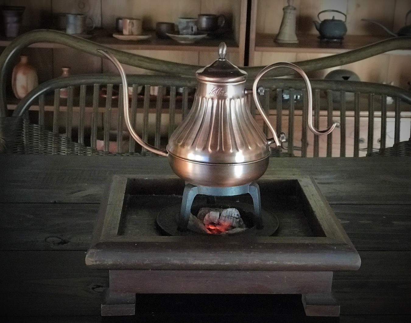 銅製の珈琲ポット - 百歳-ももとせ-